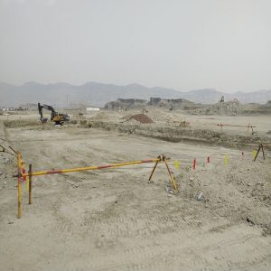 خاک‌برداری مگا مدول شماره 2 احیا مستقیم شرکت صبا فولاد خلیج فارس